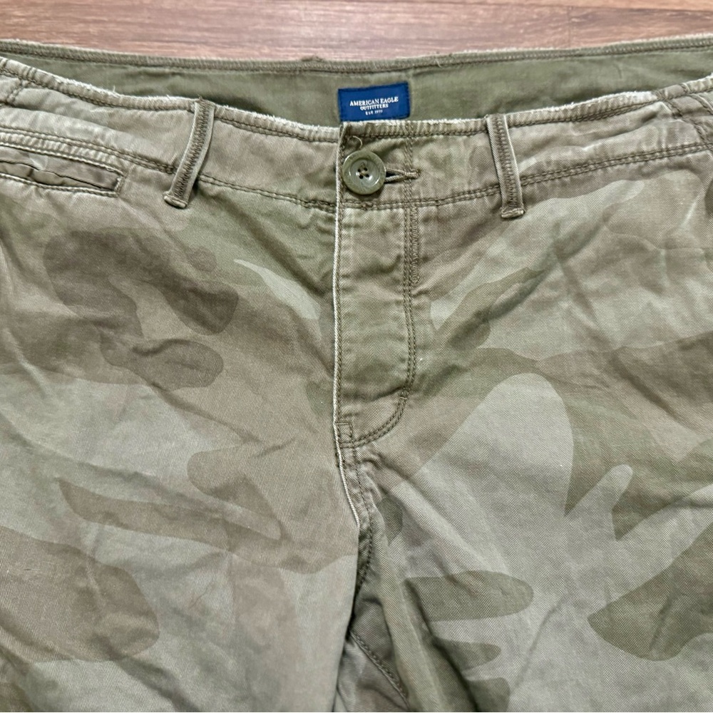 American Eagle Outfitters Camouflage Boot Cut Pants - Picture 3 of 6
